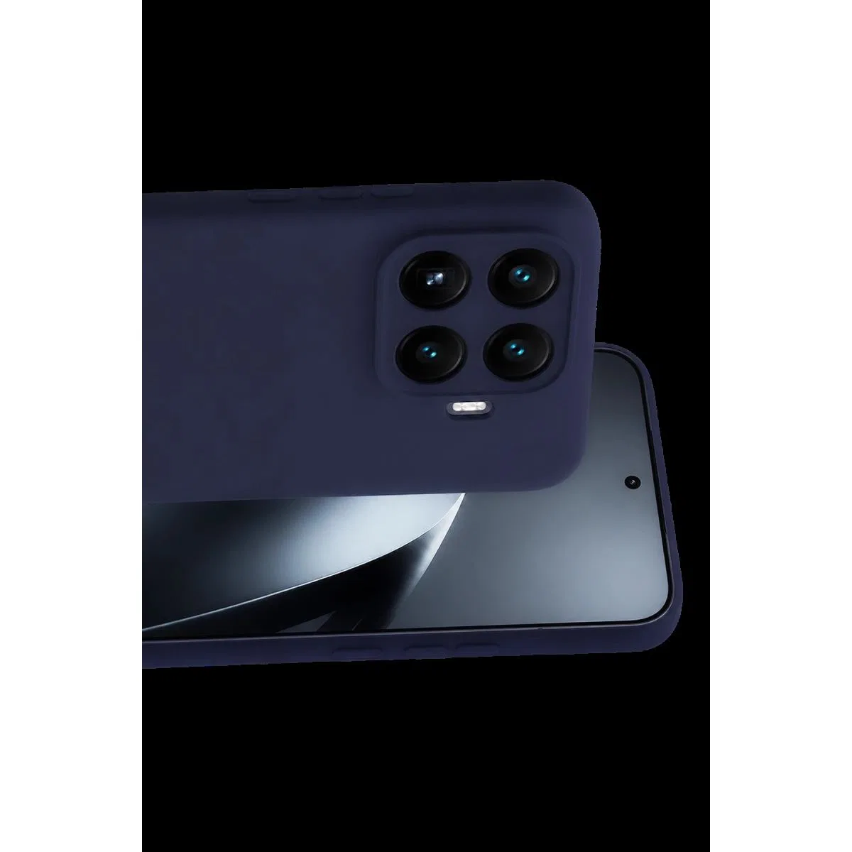 Xiaomi Mi 17t Pro Nano İçi Kadife Silikon - Lacivert