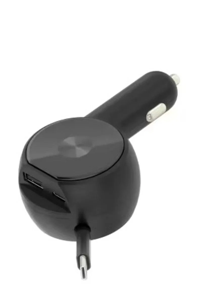 Süper Hızlı Araç Şarj Cihazı 60w Adaptör Çakmaklık Girişli