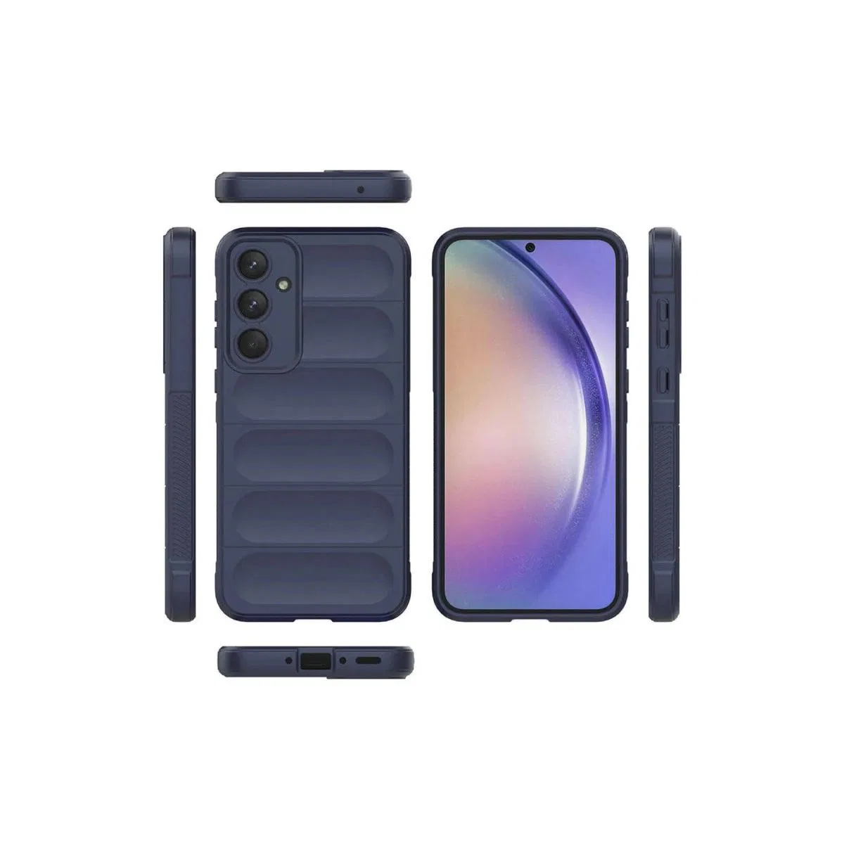 Samsung Galaxy A26 Kılıf Optimum Silikon - Lacivert