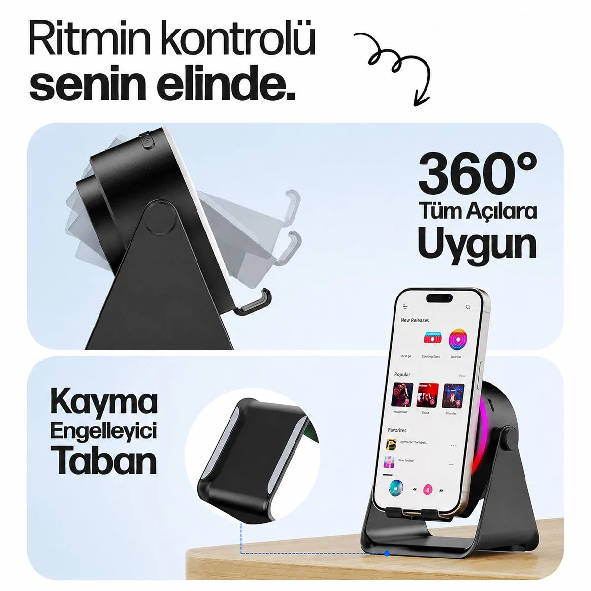 Bluetooth Hoparlör Soundpad EKD-S11 5W 2000mAh Beyaz