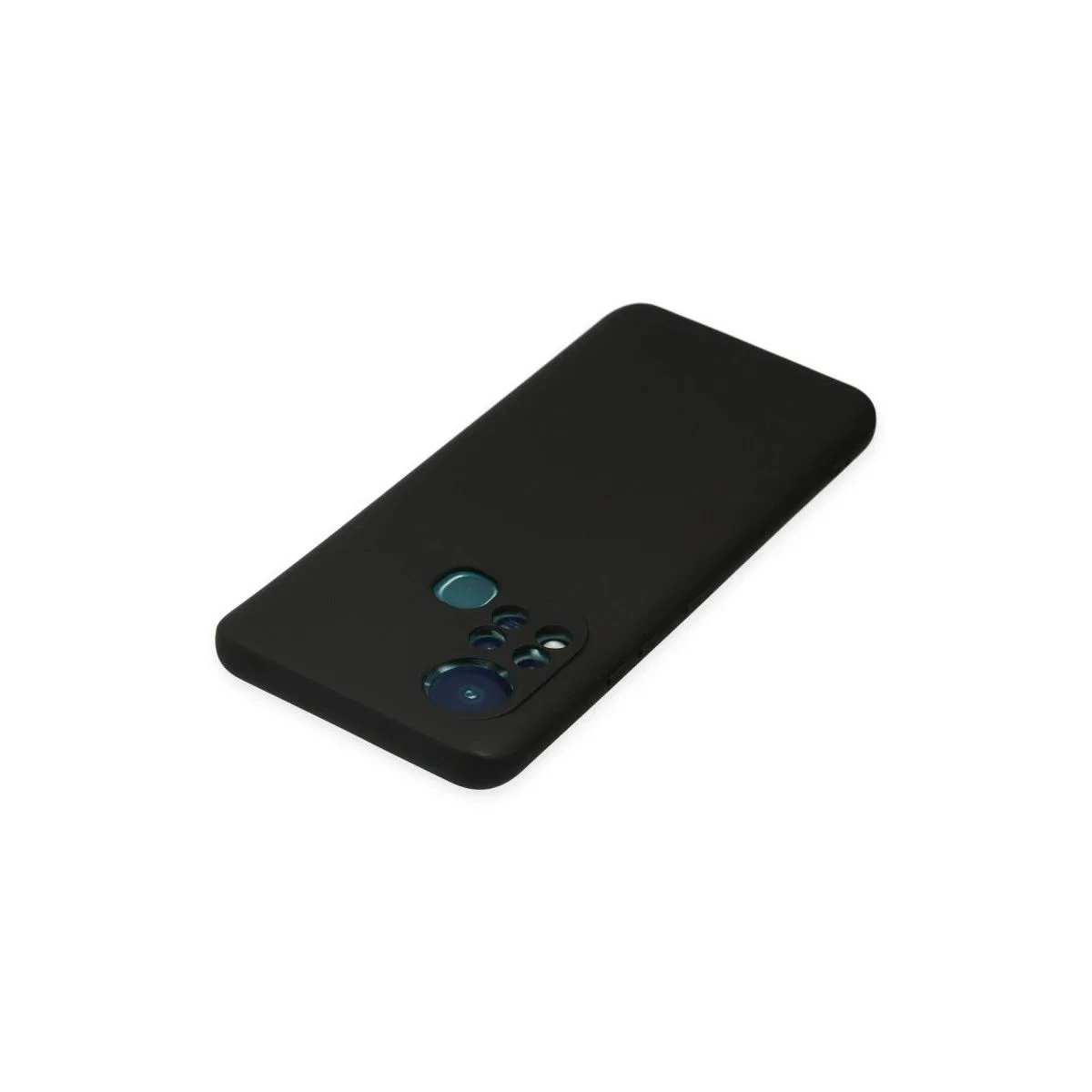 İnfinix Hot 11s Kılıf Nano İçi Kadife Silikon - Siyah