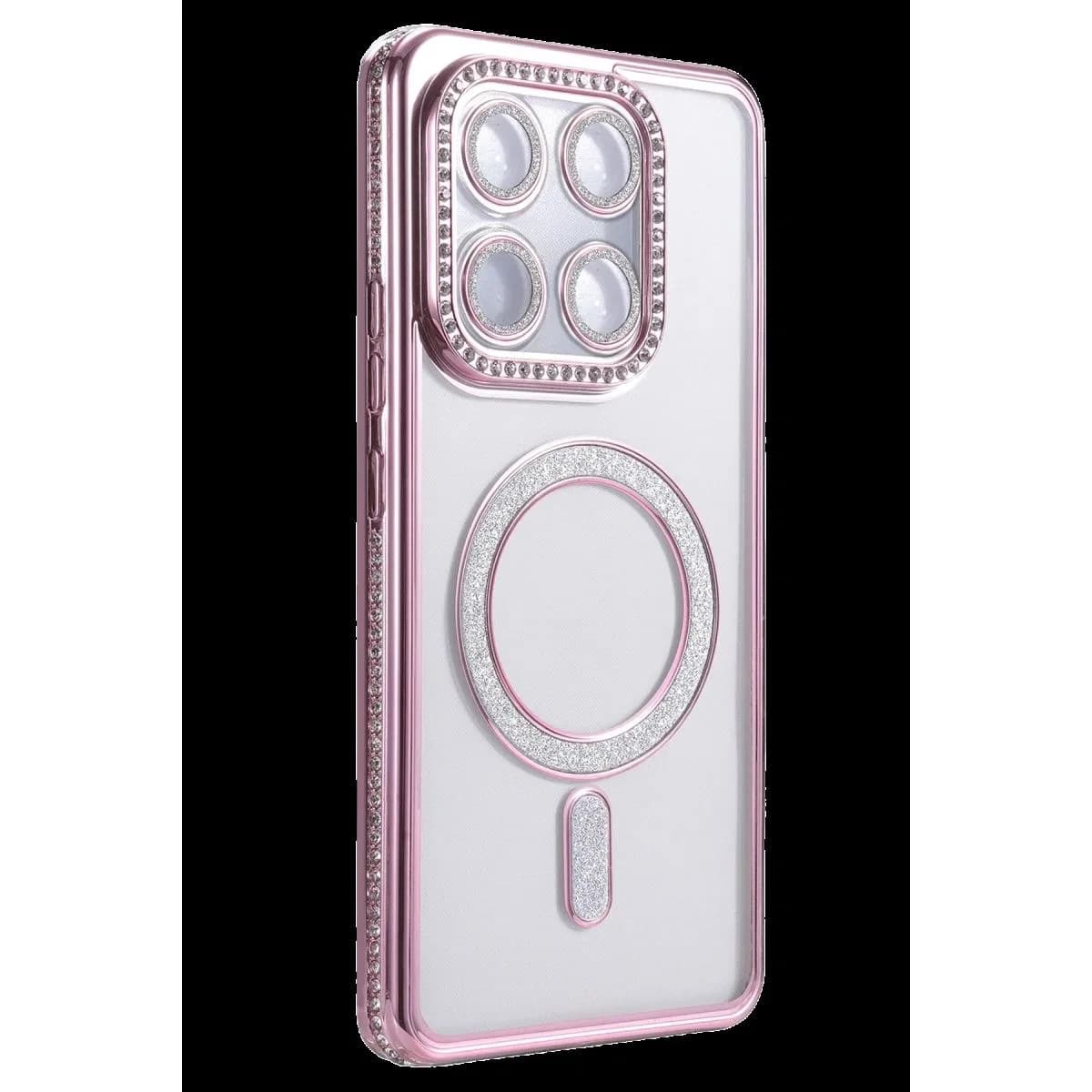 Newface Xiaomi Mi 17t Joke Simli Magneticsafe Kılıf - Pembe
