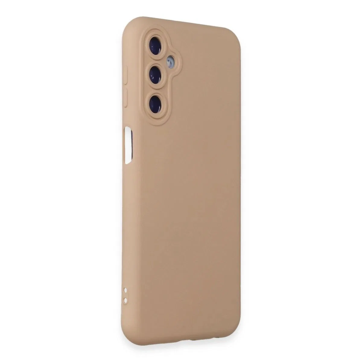 Samsung Galaxy M34 5g Kılıf Nano İçi Kadife Silikon - Pudra