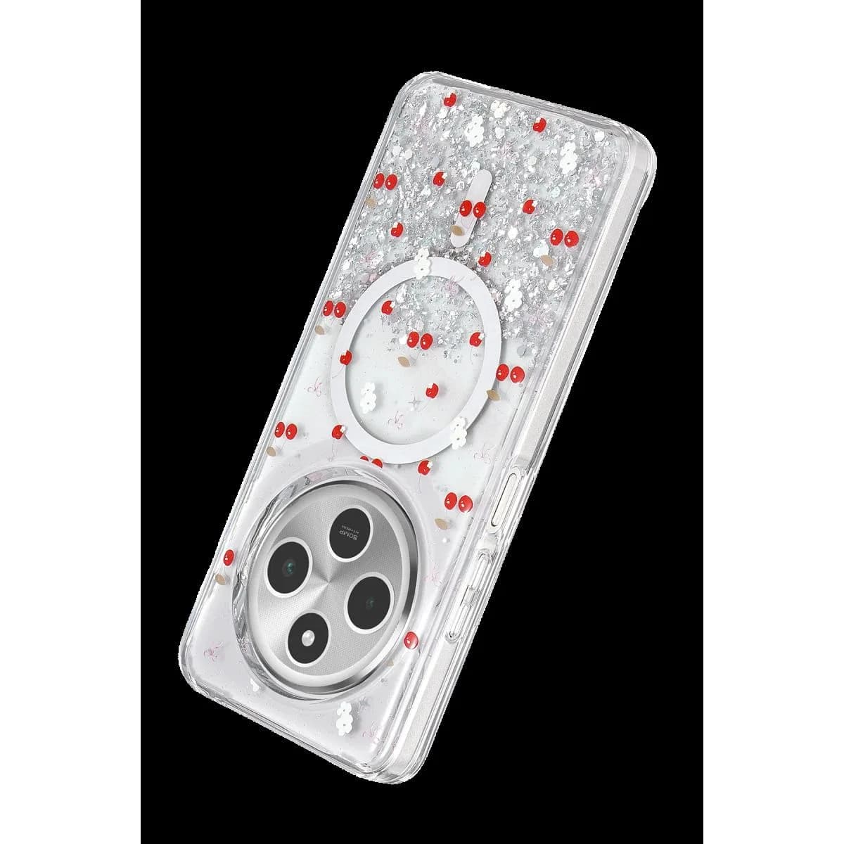 Onegif Xiaomi Redmi 14c Misk Simli Magsafe Kapak - Desen 5