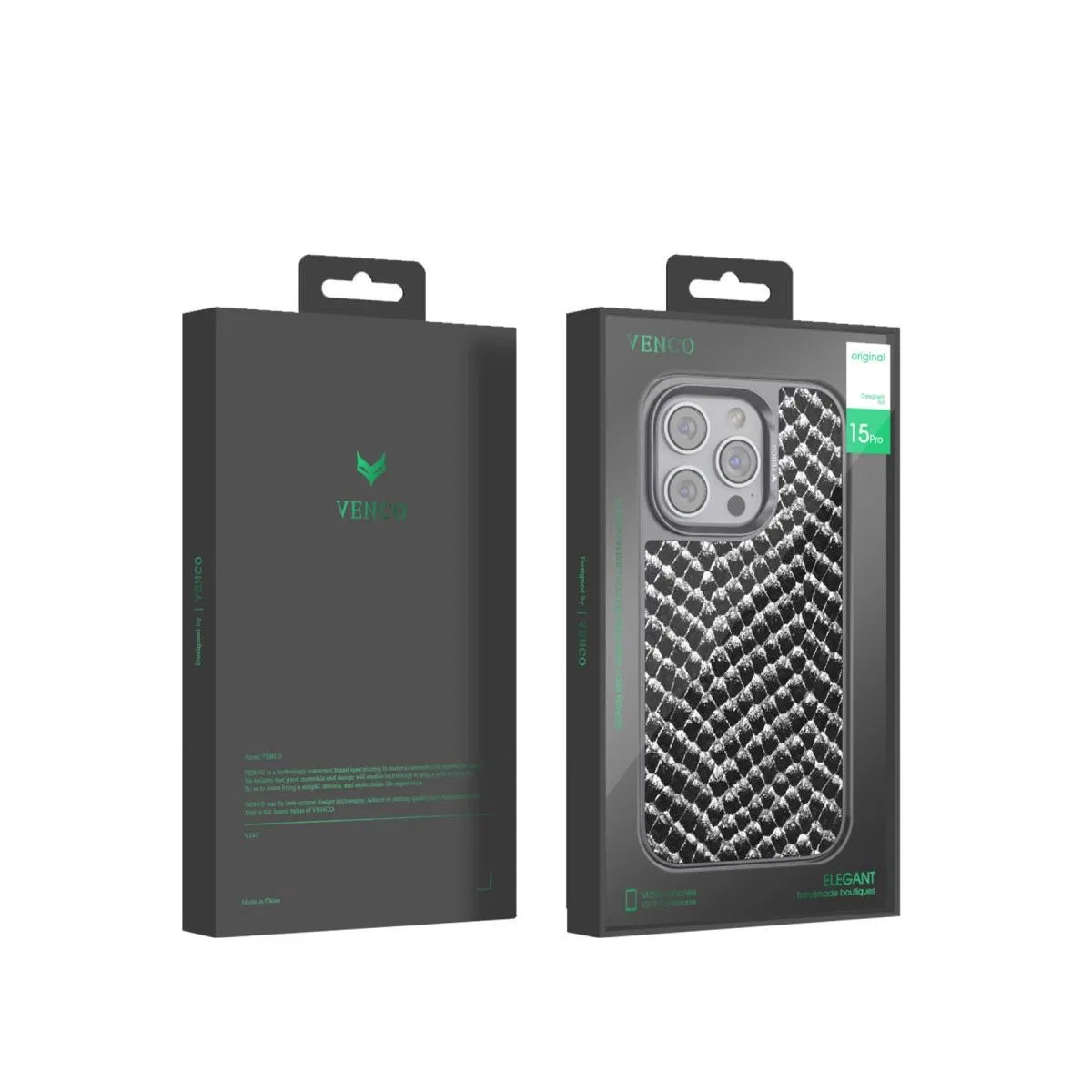 Venco Apple İphone 15 Pro Max Viper Kapak - Kahverengi