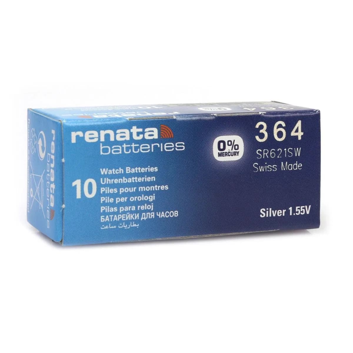 Renata 395 Sr927sw 1. 55v Alkalin Saat Pili 10 Adet