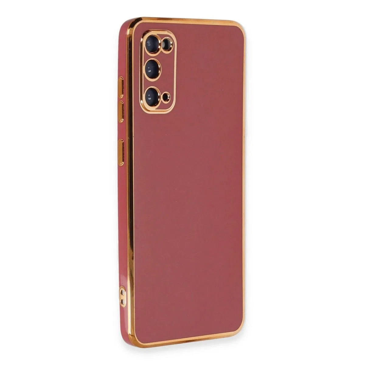 Samsung Galaxy S20 Kılıf Volet Silikon - Kırmızı