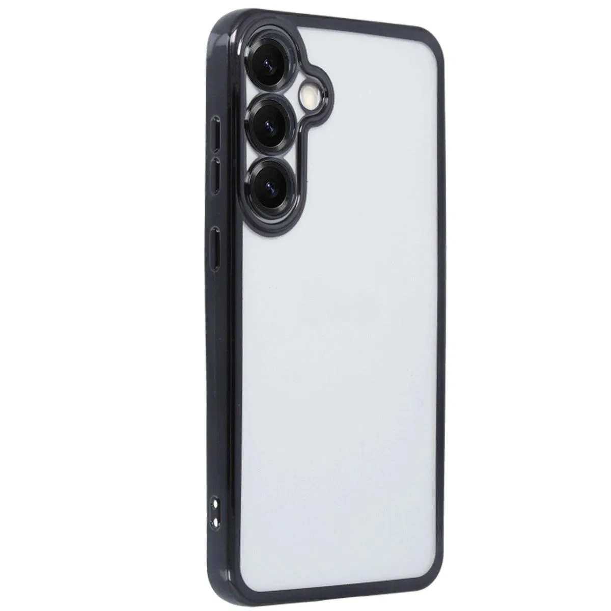 Samsung Galaxy S25 Kılıf Razer Lensli Silikon - Siyah