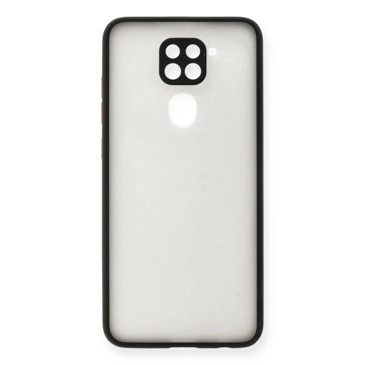 Xiaomi Redmi Note 9 Kılıf Montreal Silikon Kapak - Siyah