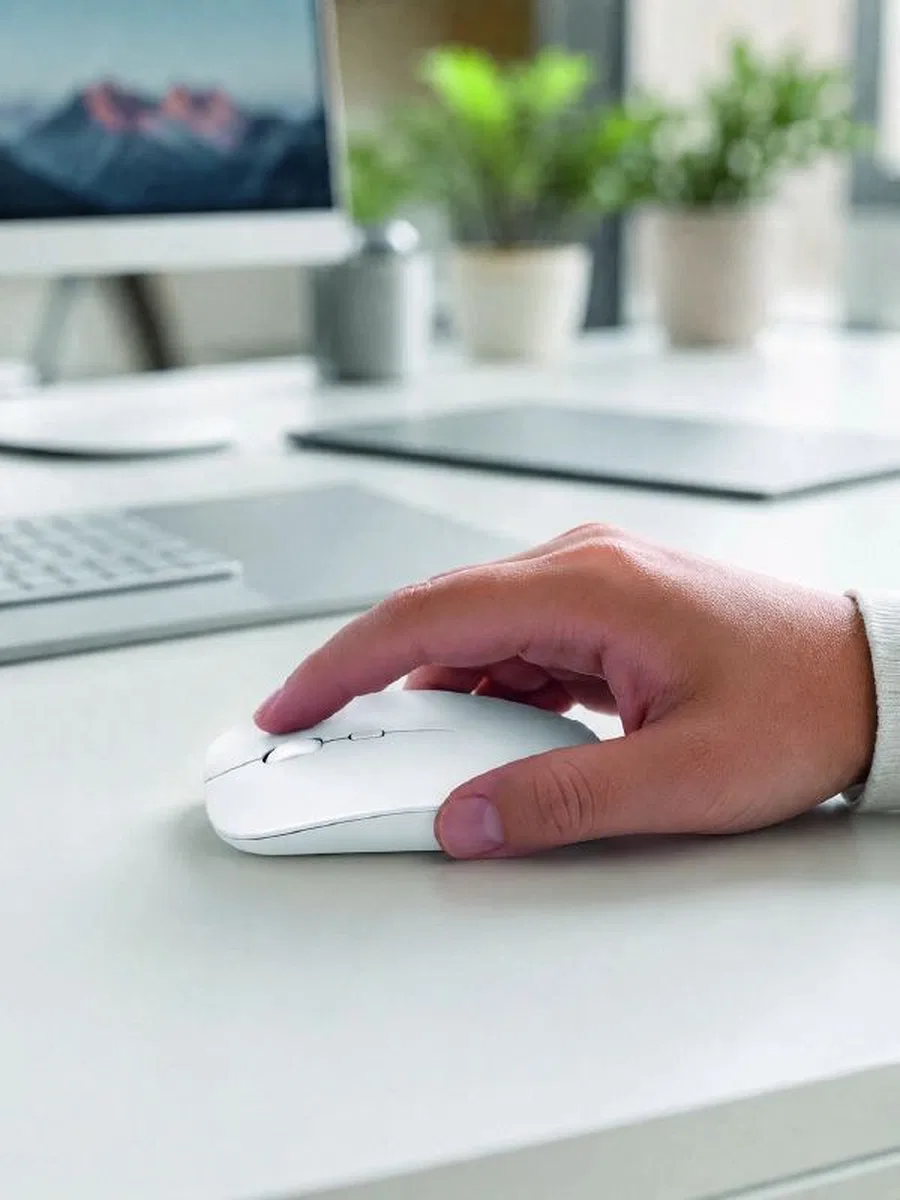 Bluetooth Kablosuz Wireless Mouse Şarjlı Sessiz Ergonomik 5000 Dpı Fare