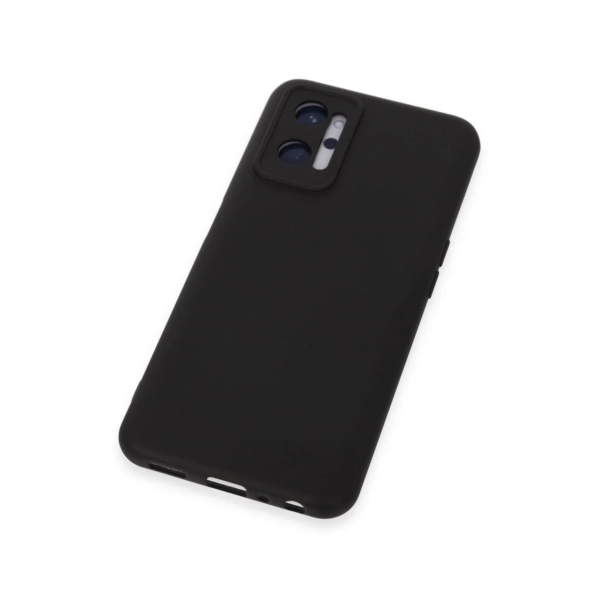 Realme 9i 4g Kılıf Nano İçi Kadife Silikon - Siyah