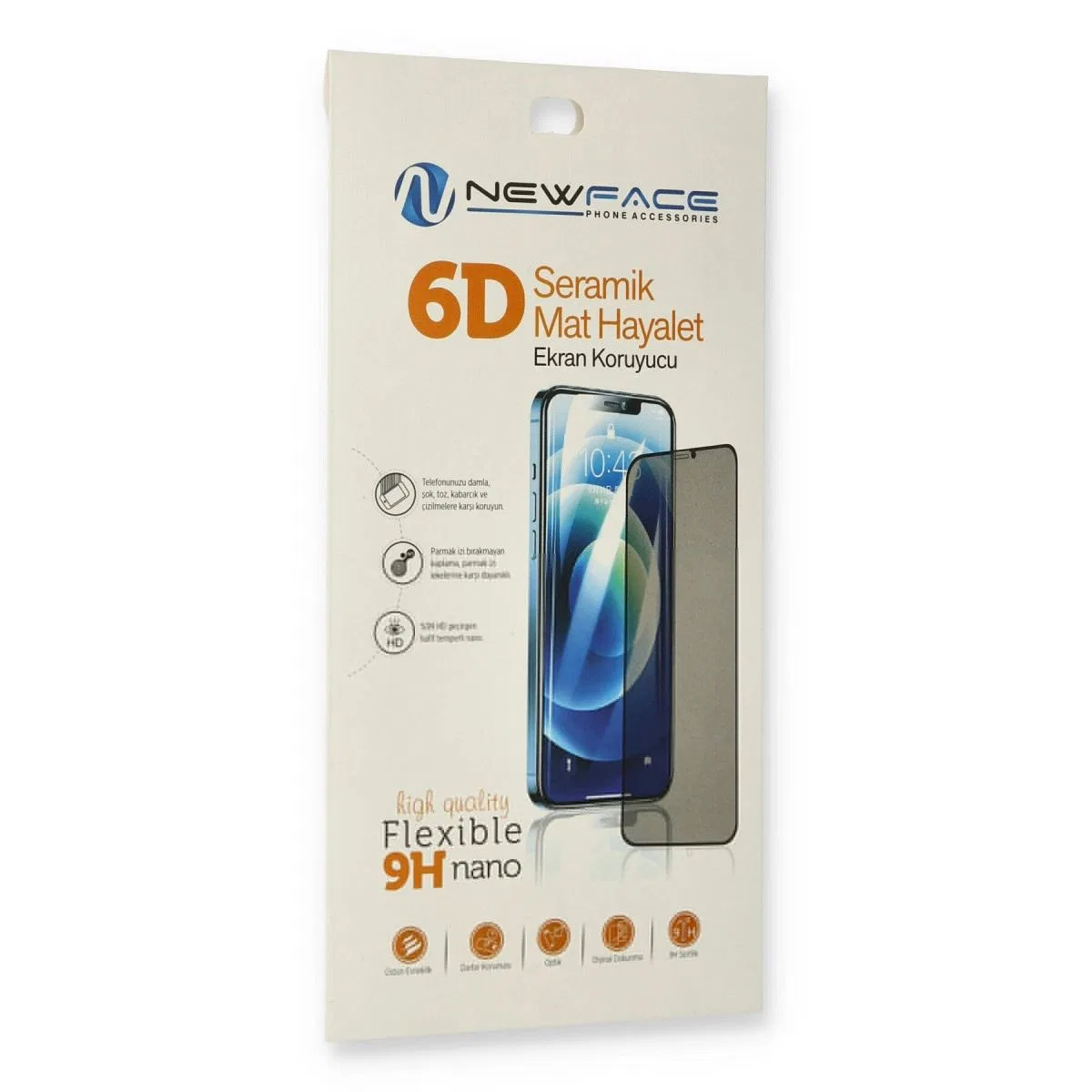 Apple İphone 14 Pro Max 6d Mat Seramik Hayalet Nano Ekran Koruyucu