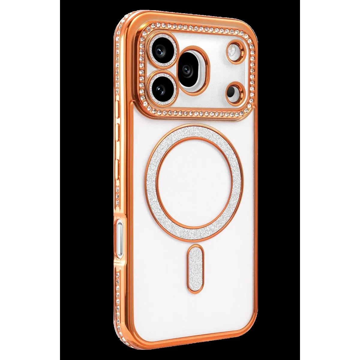 Huawei Honor 600 Pro Joke Simli Magneticsafe Kılıf - Turuncu