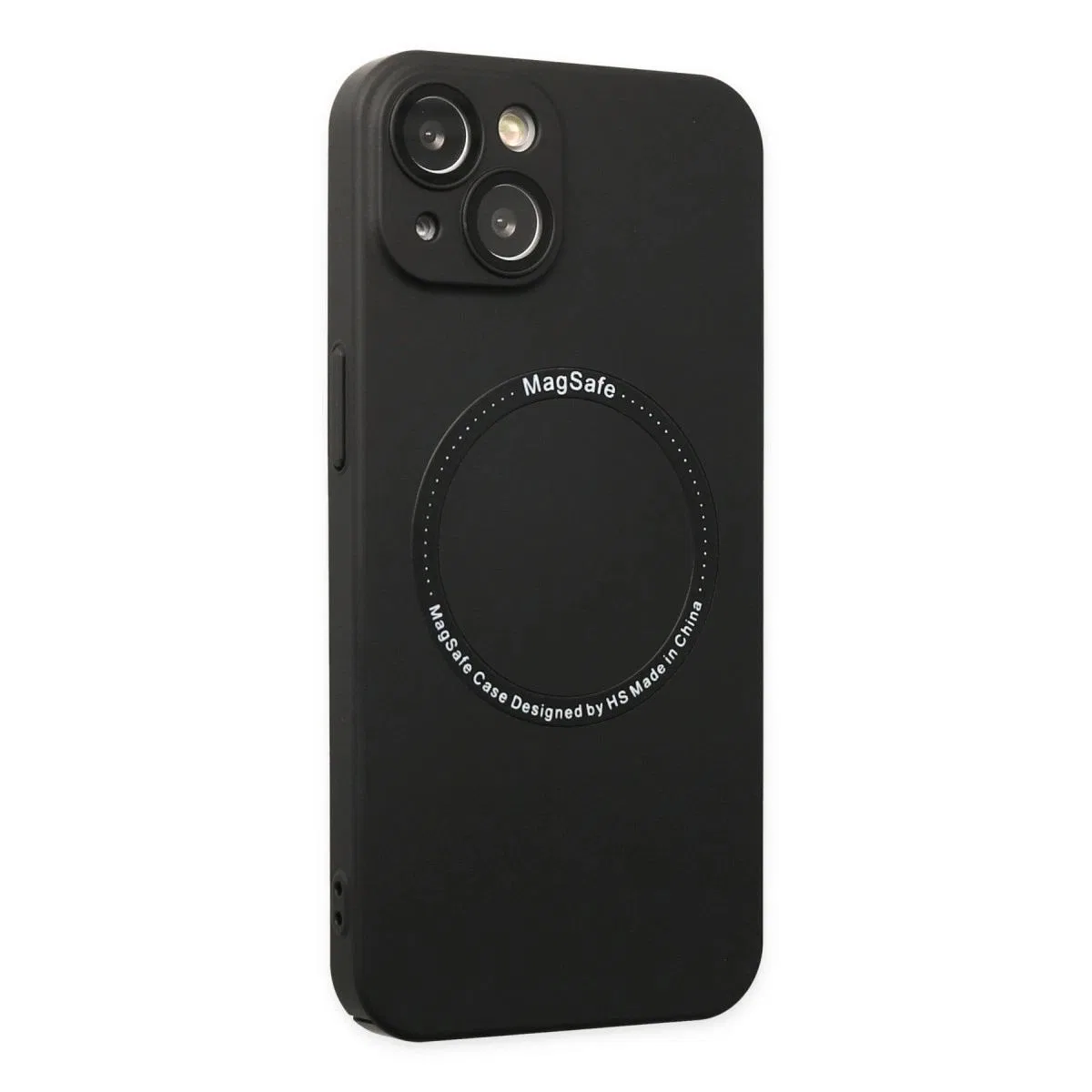 Apple İphone 14 Plus Kılıf Jack Magneticsafe Lens Silikon - Siyah