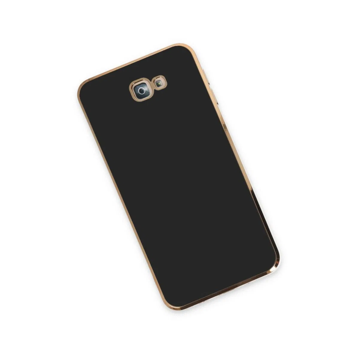 Samsung Galaxy J7 Prime Kılıf Volet Silikon - Siyah