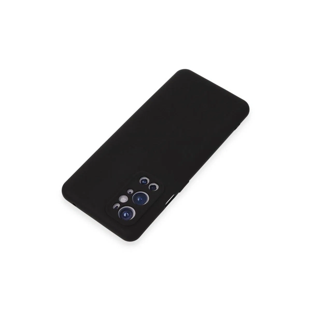 One Plus 9 Pro Kılıf Nano İçi Kadife Silikon - Siyah