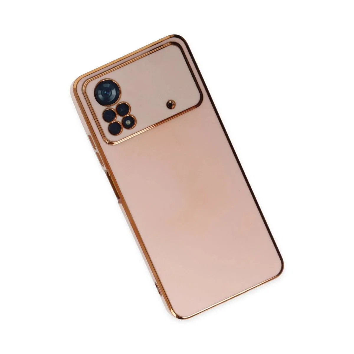 Xiaomi Poco X4 Pro 5g Kılıf Volet Silikon - Pembe