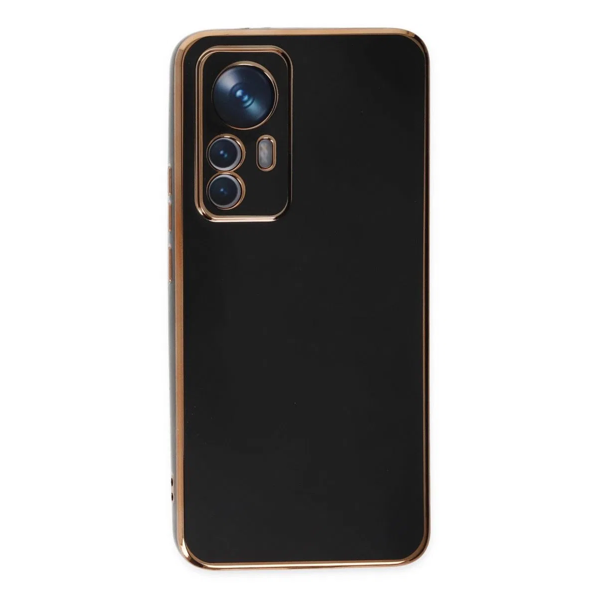 Xiaomi Mi 12t Pro Kılıf Volet Silikon - Siyah