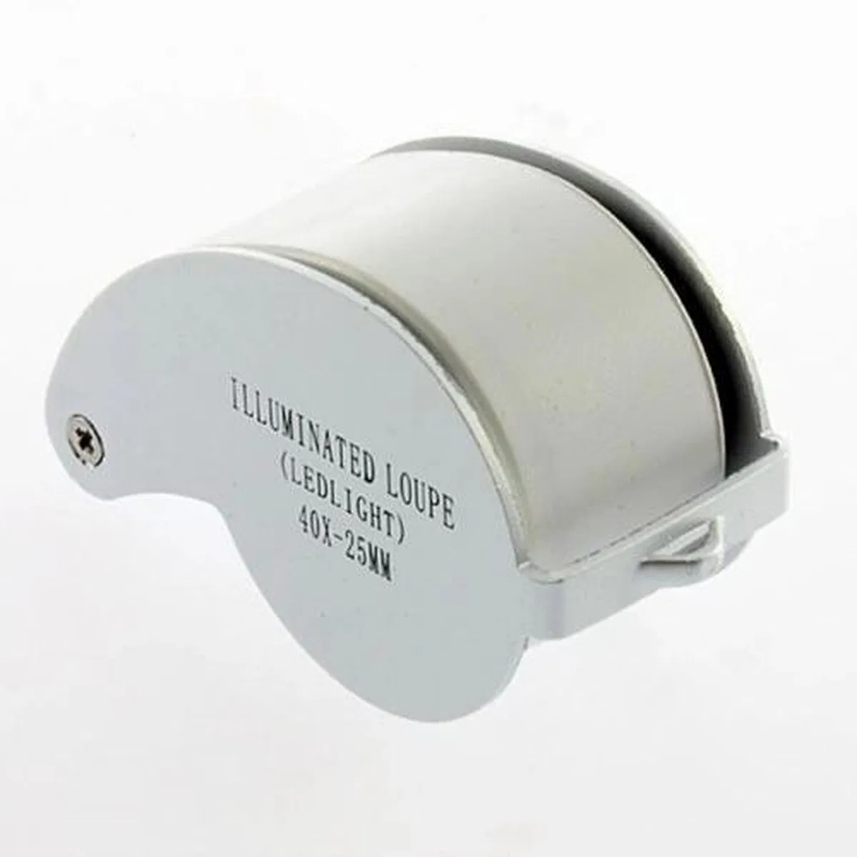 Mini 40x25mm Takı Büyüteç, Cep Büyüteç, Teftiş, Elmas Pullar, Madeni Kontrol Lup Mg21011