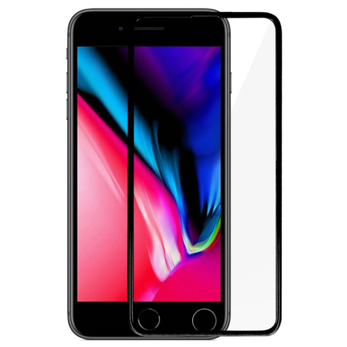 Apple İphone 6 Plus 18d Cam Ekran Koruyucu - Siyah