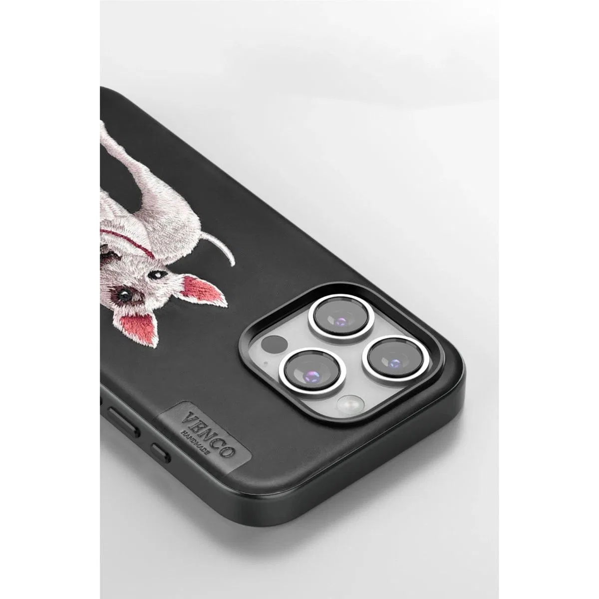 Venco Apple İphone 15 Pro Max Perma Desenli Kapak - Lacivert