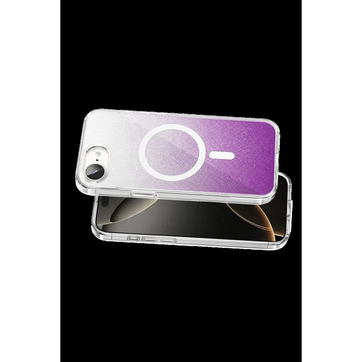 Onegif Apple İphone 17e Sora Simli Magsafe Kapak - Mor