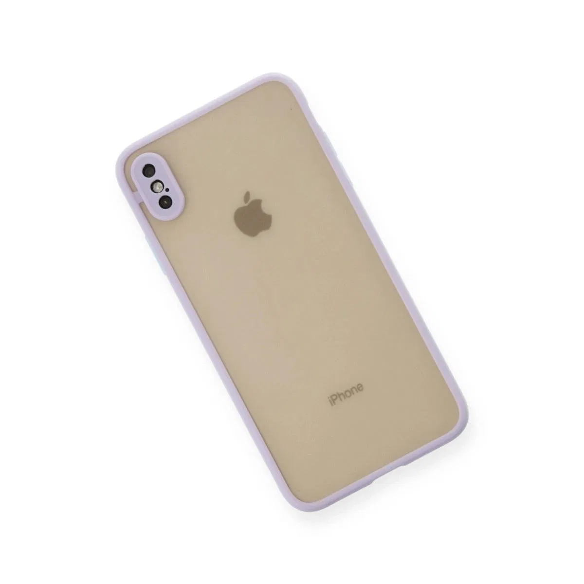 Apple İphone X Kılıf Montreal Silikon Kapak - Mor