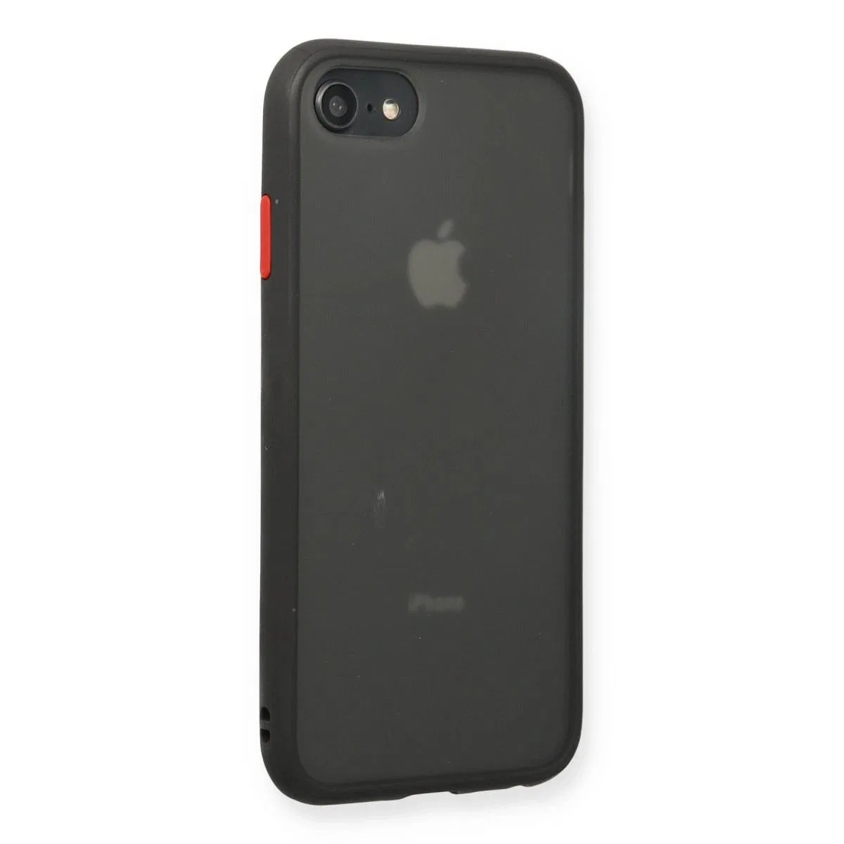 Apple İphone 7 Kılıf Montreal Silikon Kapak - Siyah