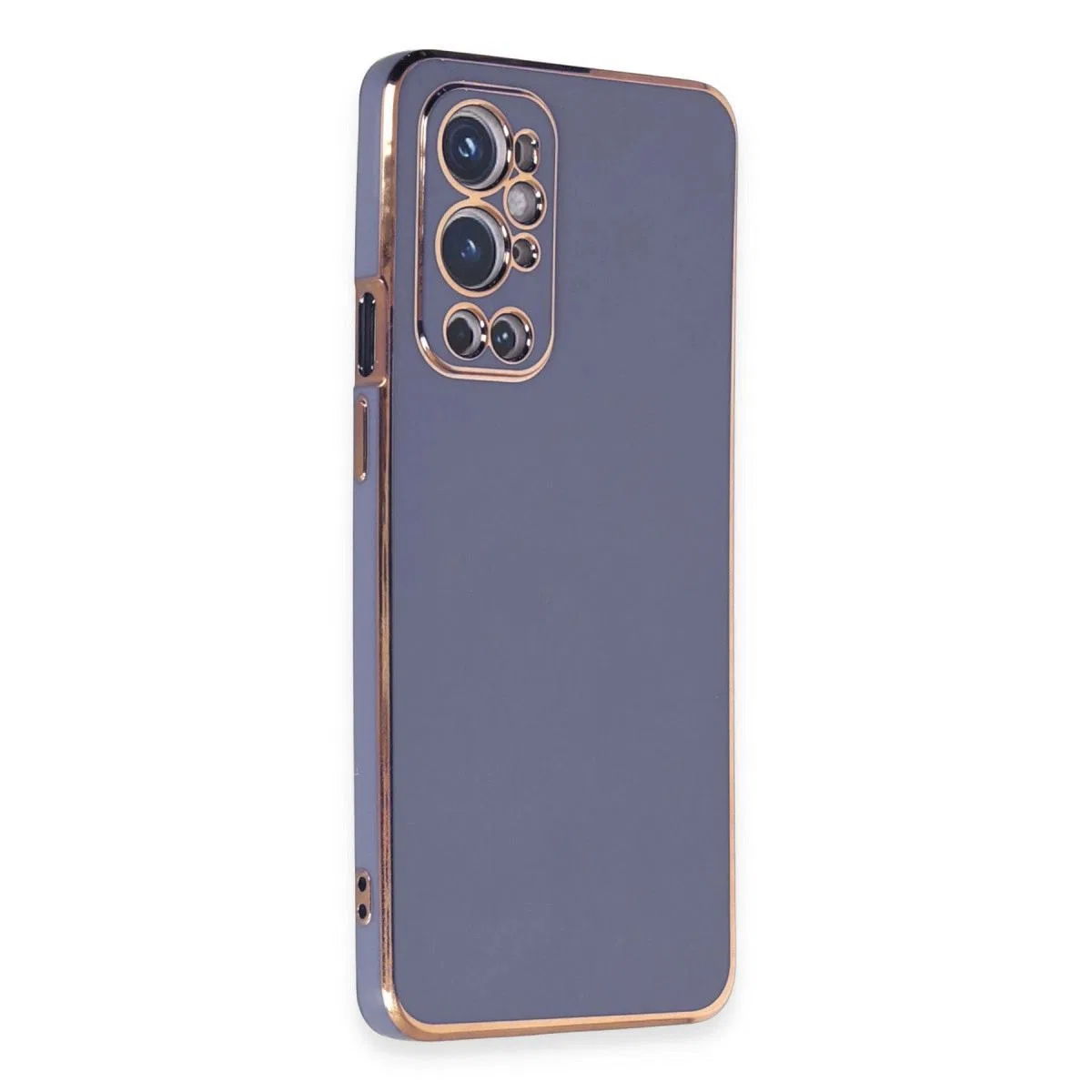 One Plus 9 Pro Kılıf Volet Silikon - Mavi