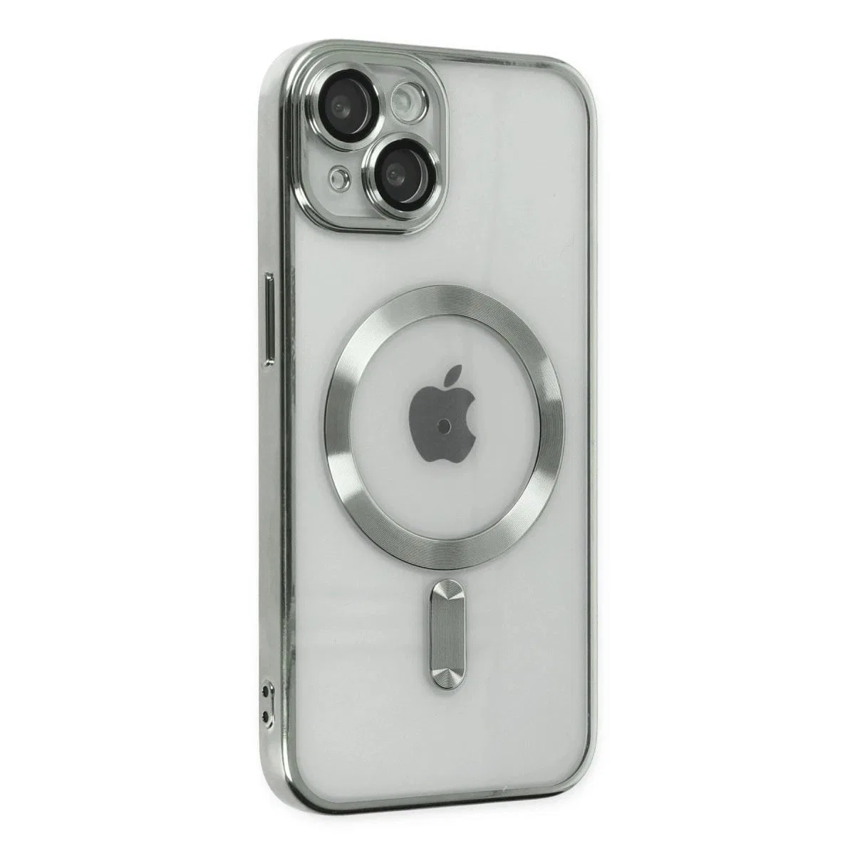 Apple İphone 14 Kılıf Kross Magneticsafe Kapak - Gümüş