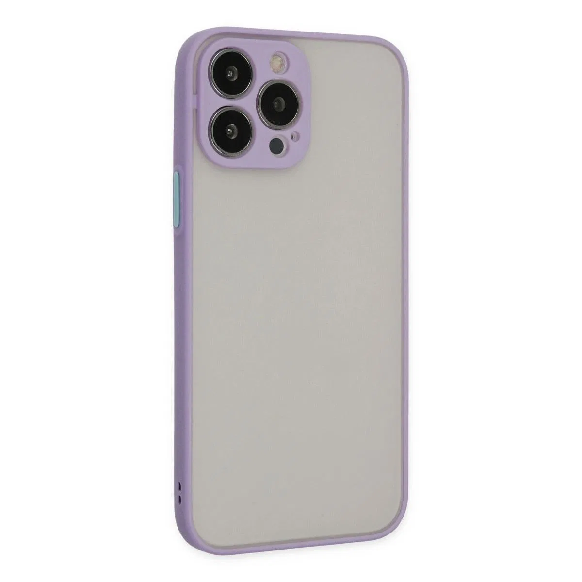 Apple İphone 14 Pro Max Kılıf Montreal Silikon Kapak - Mor