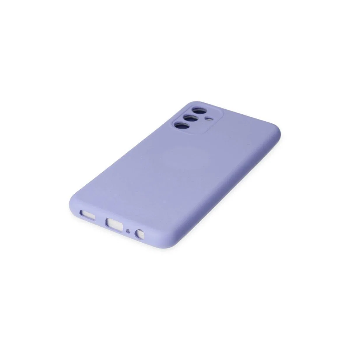 Samsung Galaxy A04s Kılıf Nano İçi Kadife Silikon - Lila