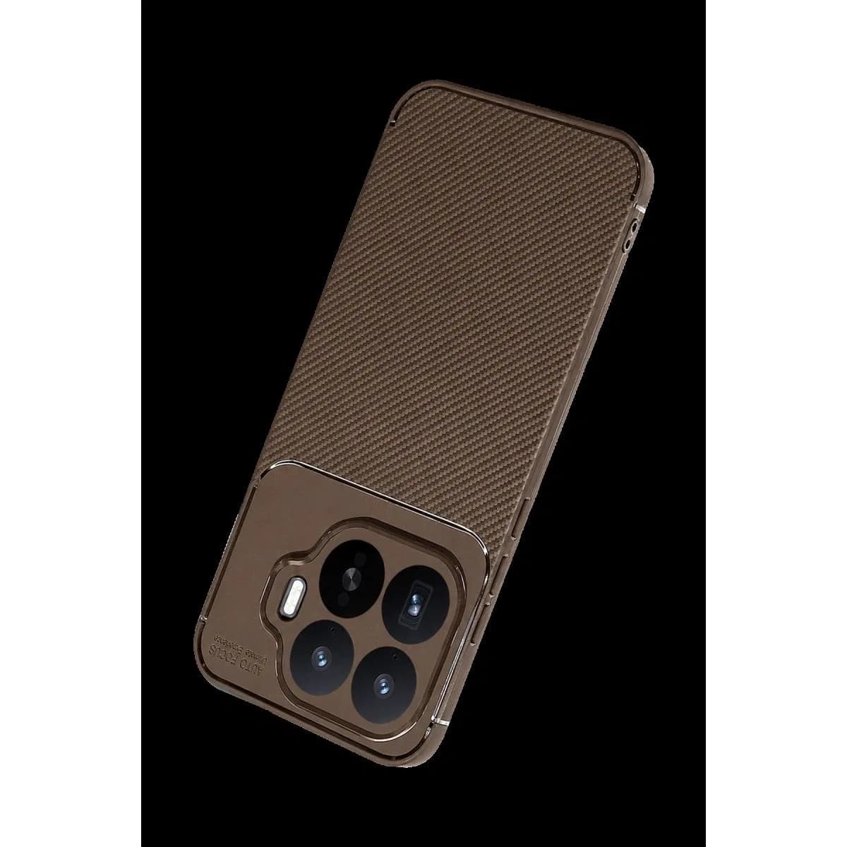 Xiaomi Mi 17t Auto Focus Karbon Kapak - Kahverengi