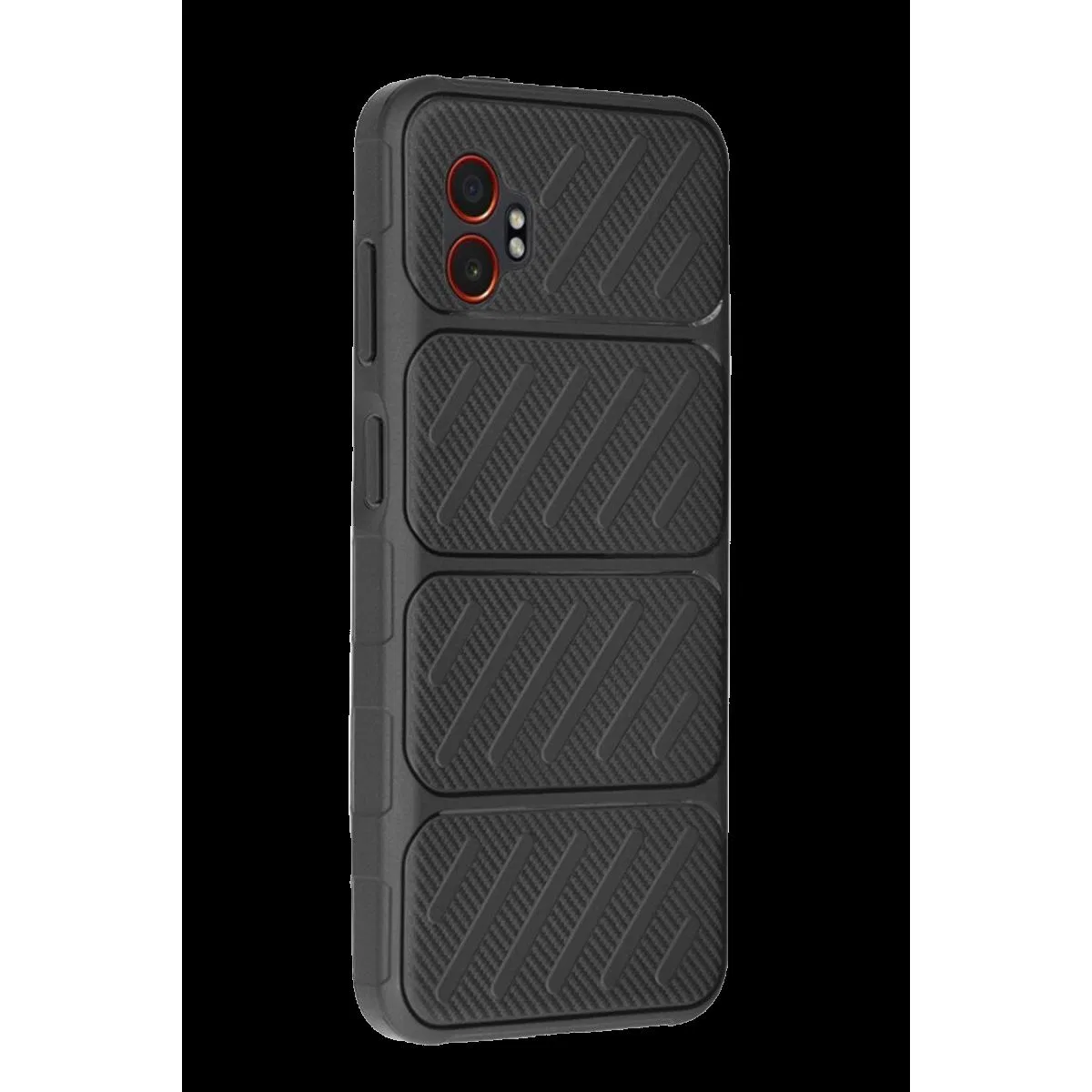 Newface Samsung Galaxy Xcover 7 Pro Auto Focus Karbon Kapak - Siyah