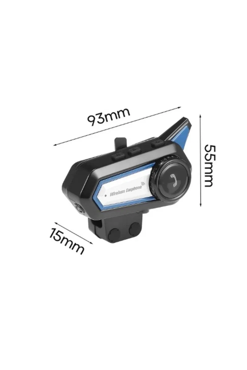 Bt31 Kask Kulaklık Bluetooth 5. 0 Motosiklet Interkom Su Geçirmez Kablosuz Kulaklık
