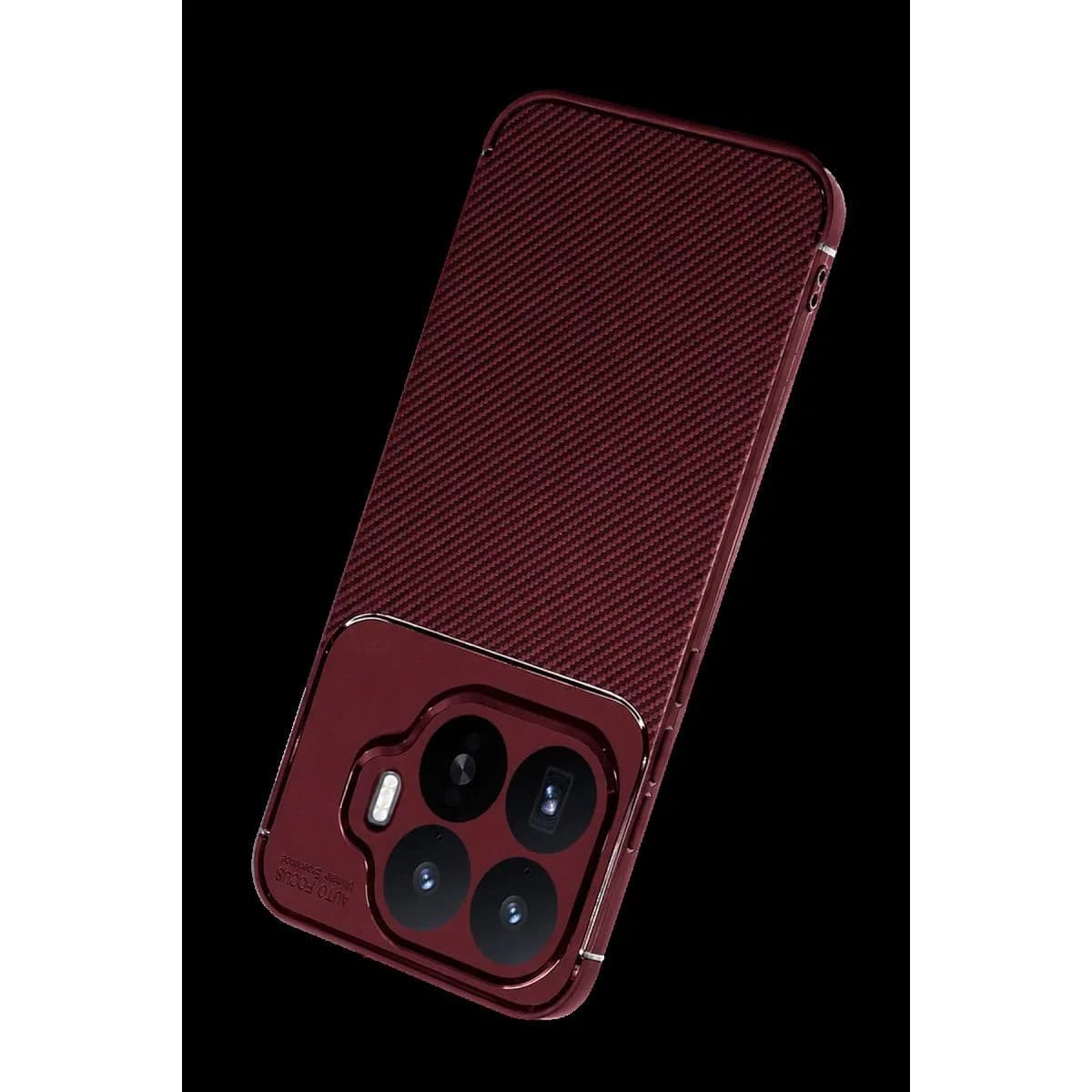 Newface Xiaomi Mi 17t Auto Focus Karbon Kapak - Bordo