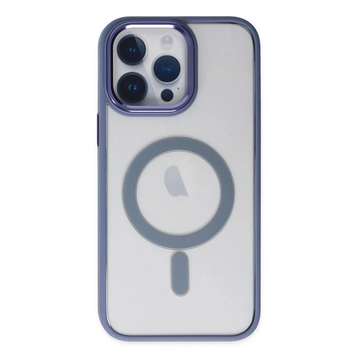 Apple İphone 14 Pro Kılıf Room Magneticsafe Silikon - Sierra Blue