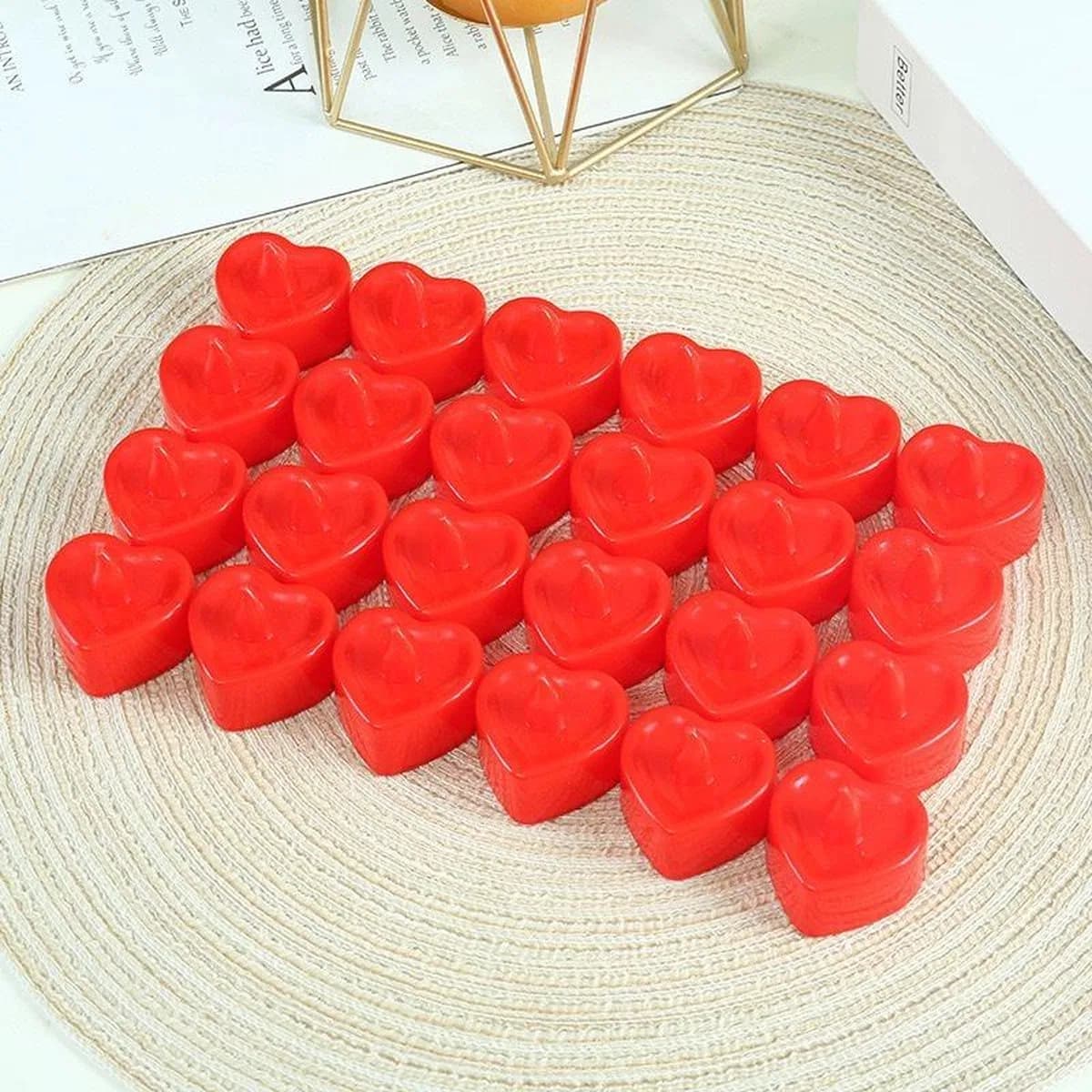 Pilli Kalp Mum 1. 8cm 24'lü Paket