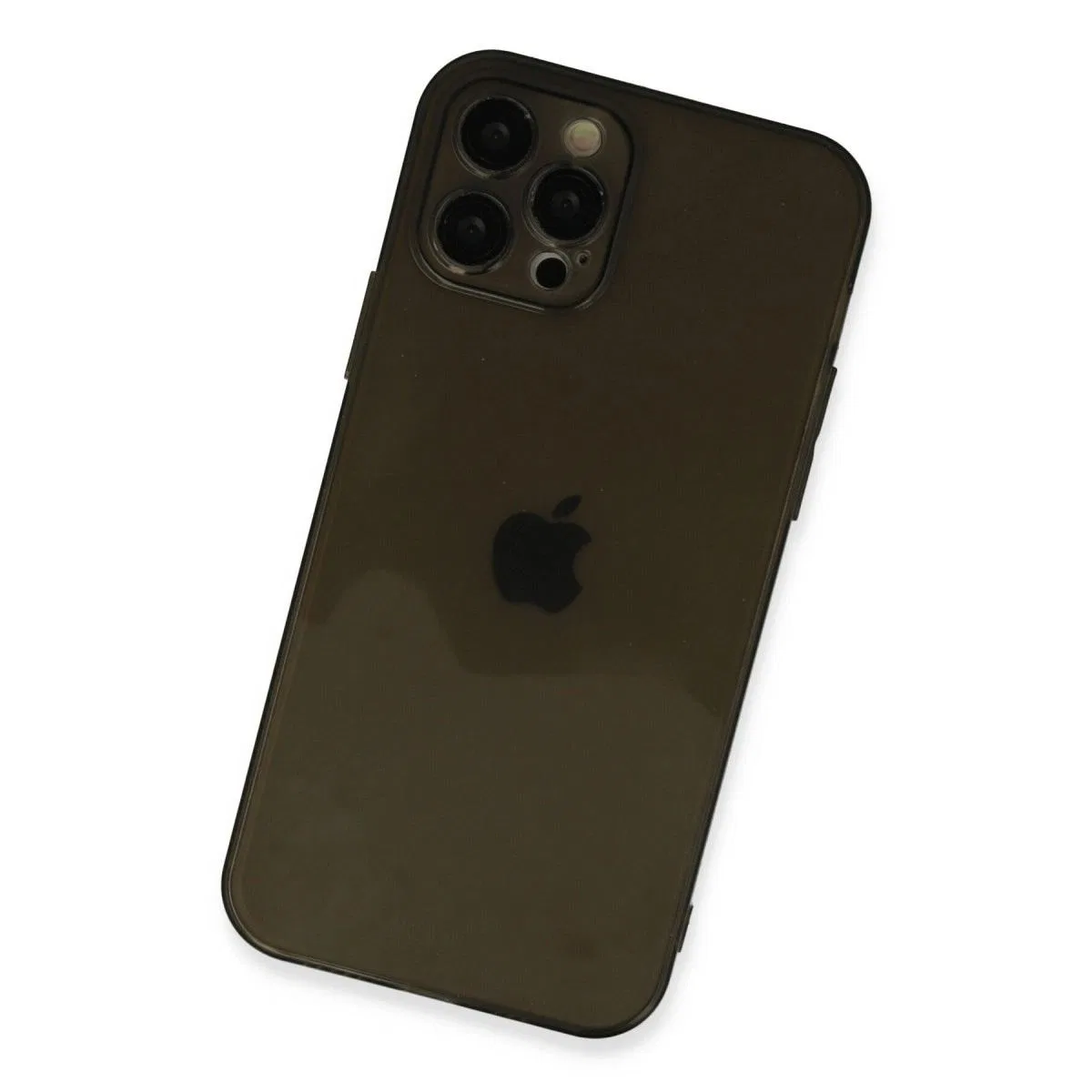Apple İphone 12 Pro Kılıf Fly Lens Silikon - Siyah