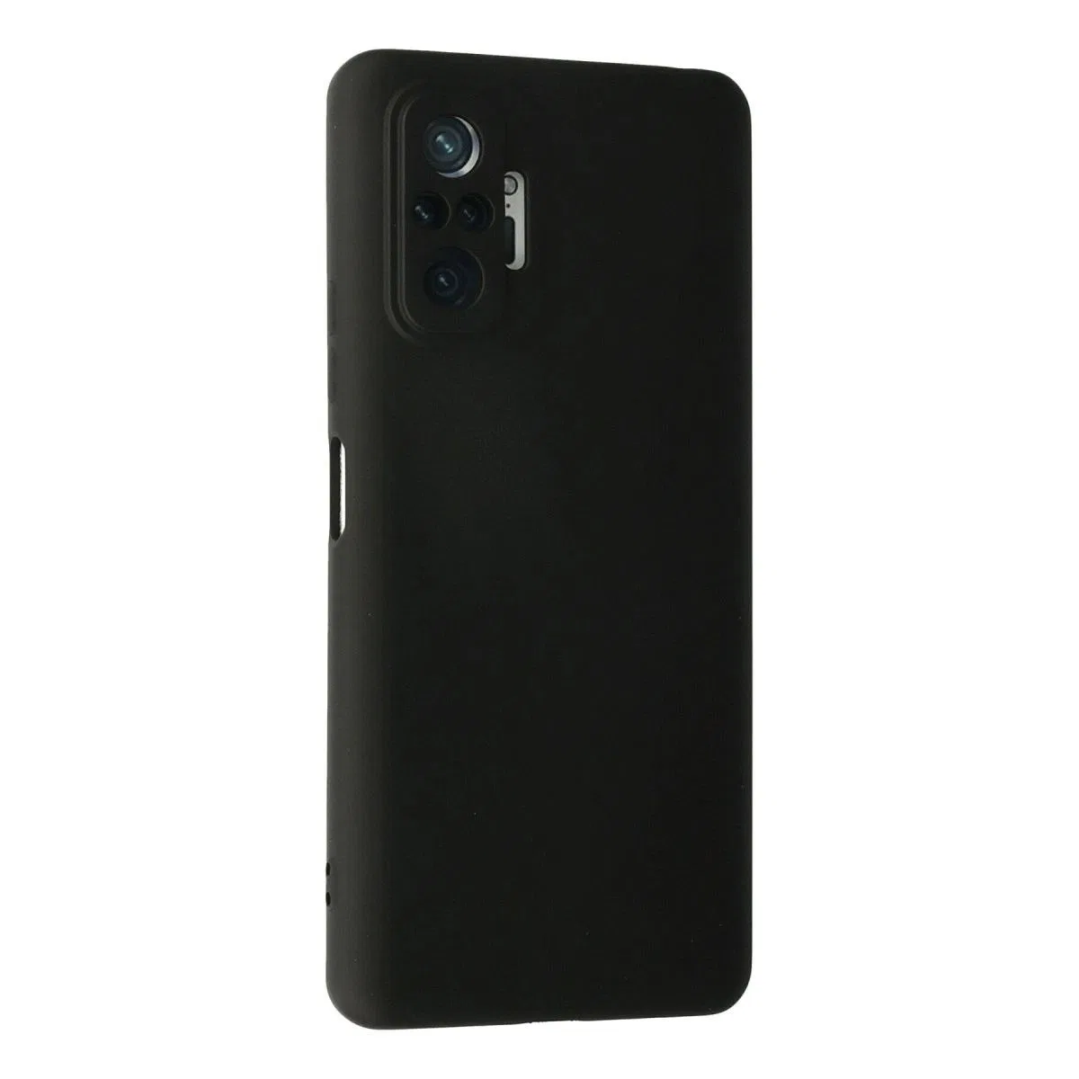 Xiaomi Redmi Note 10 Pro Kılıf Nano İçi Kadife Silikon - Siyah