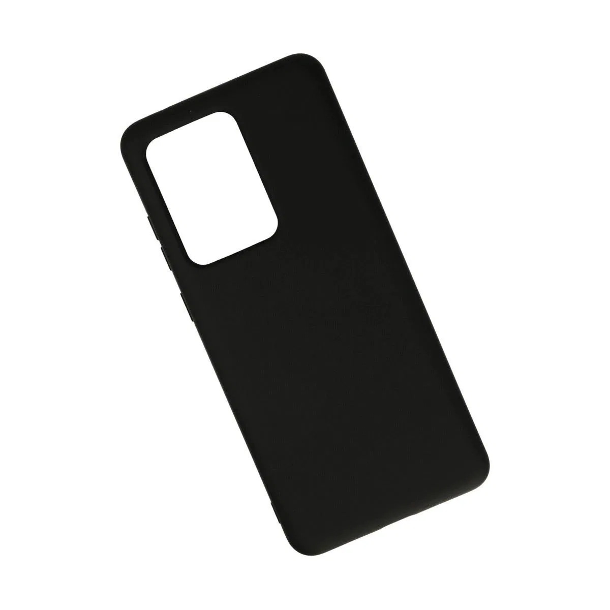 Samsung Galaxy S20 Ultra Kılıf Nano İçi Kadife Silikon - Siyah
