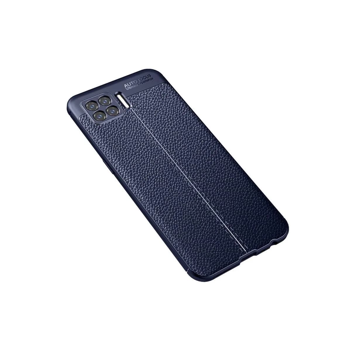 Oppo A73 Kılıf Auto Focus Kapak - Lacivert