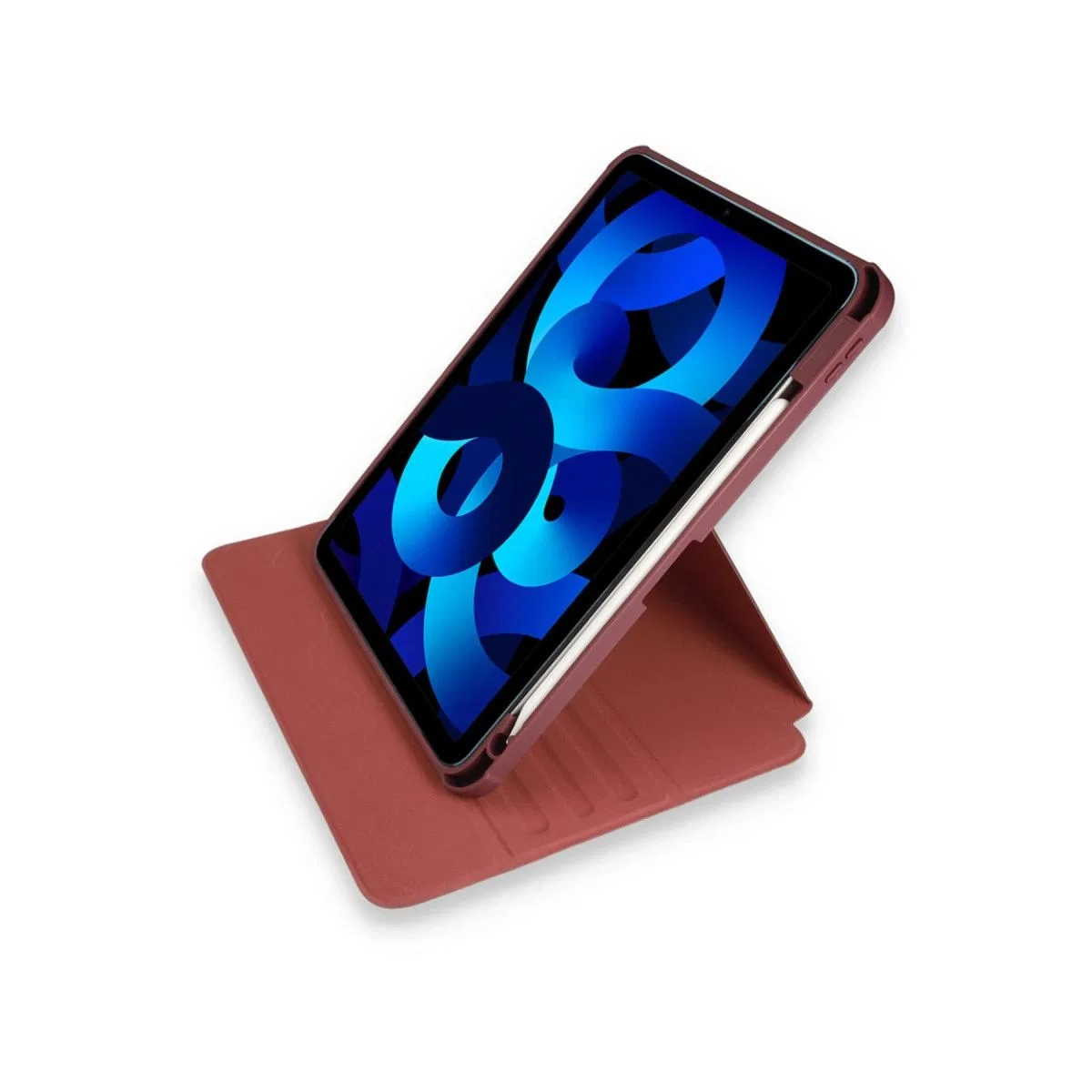 Apple İpad Pro 11 (2021) Kılıf Ling 360 Kalemlikli Tablet Kılıf - Mor