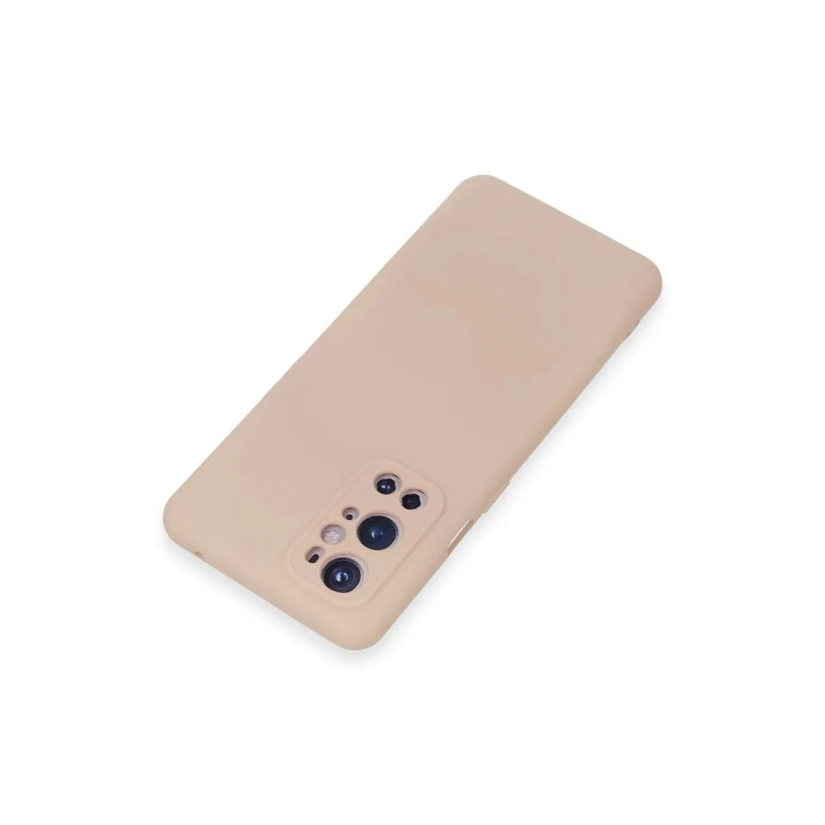 One Plus 9 Pro Kılıf Nano İçi Kadife Silikon - Pudra