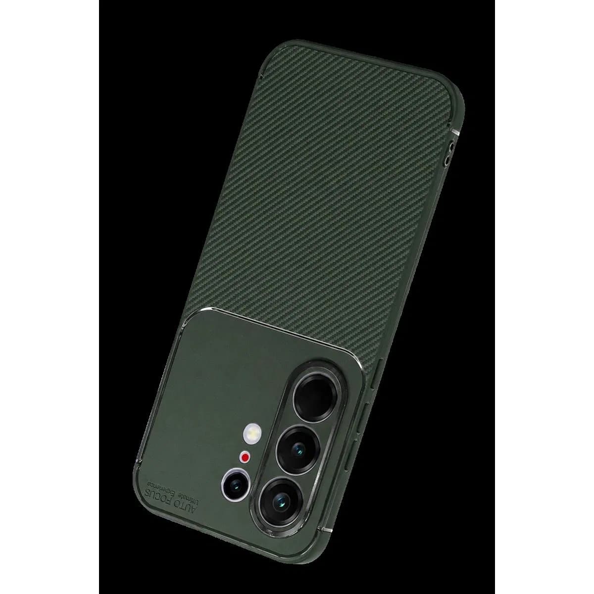 Tecno Camon 50 Pro 5g Auto Focus Karbon Kapak - Koyu Yeşil
