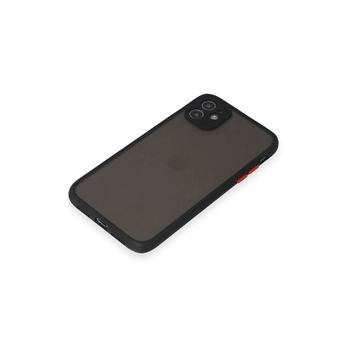 Apple İphone 11 Kılıf Montreal Silikon Kapak - Siyah