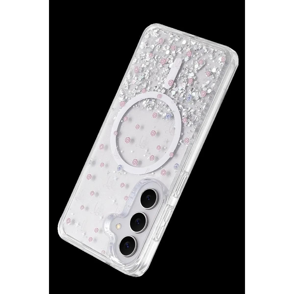 Onegif Samsung Galaxy S26 Misk Simli Magsafe Kapak - Desen 1