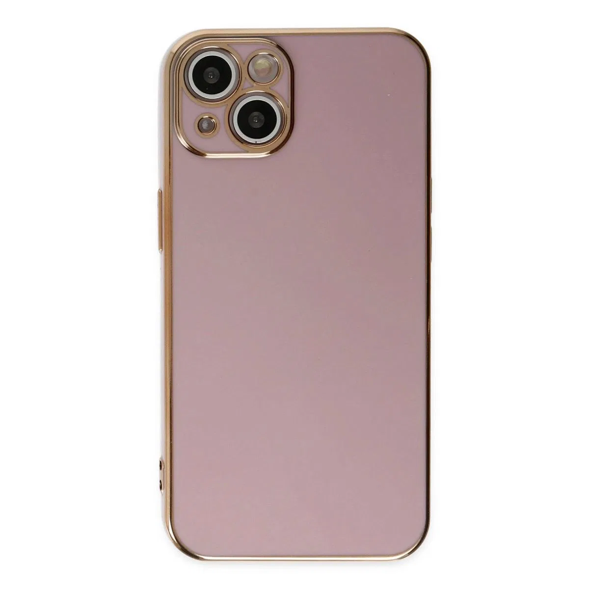 Apple İphone 14 Kılıf Volet Silikon - Mor