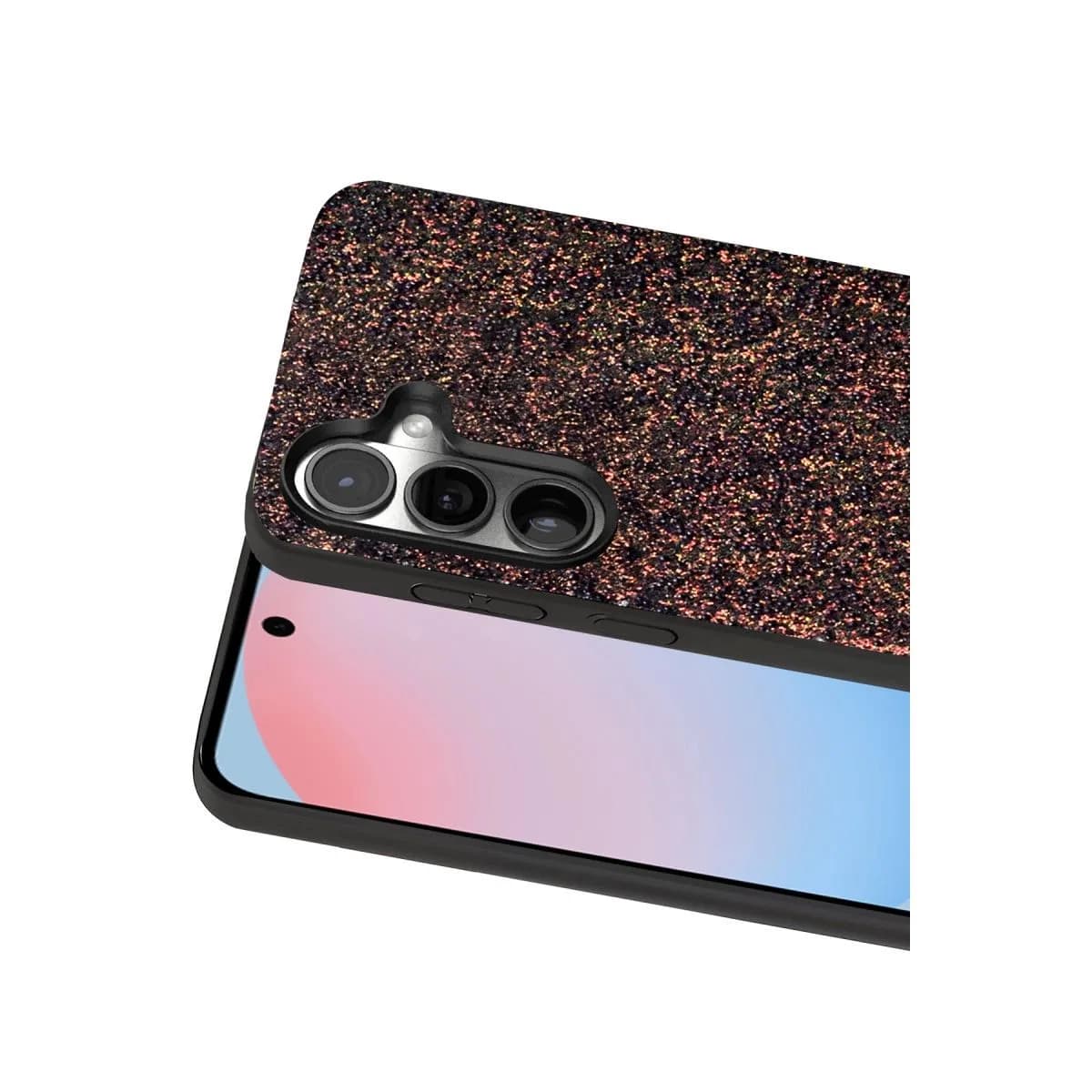 Onegif Samsung Galaxy S24 Plus Bright Simli Kapak - Derin Mor
