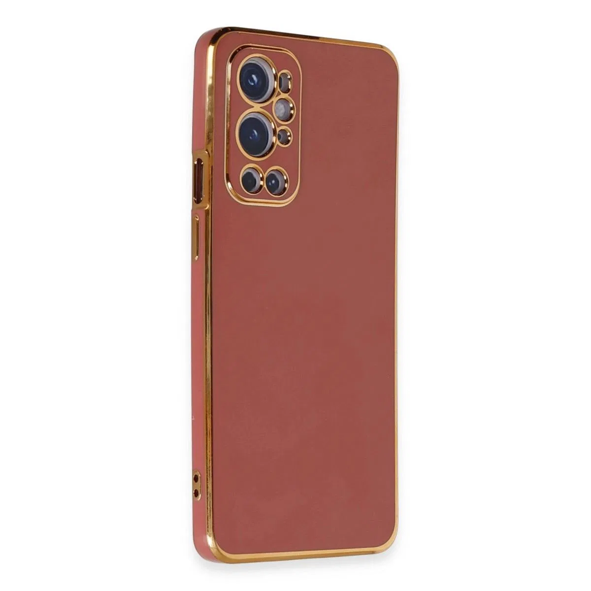 One Plus 9 Pro Kılıf Volet Silikon - Kırmızı